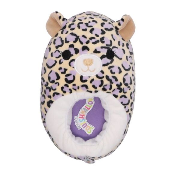 Kids Squishmallow Cheetah Leopard Slippers - Picture 1 of 7